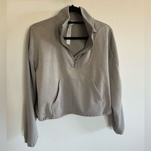 Ribbed softstreme half zip